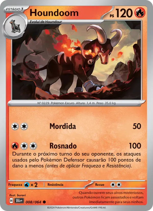 Houndoom - Fábulas Nebulosas