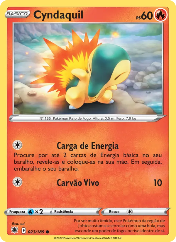 Cyndaquil - Estrelas Radiantes
