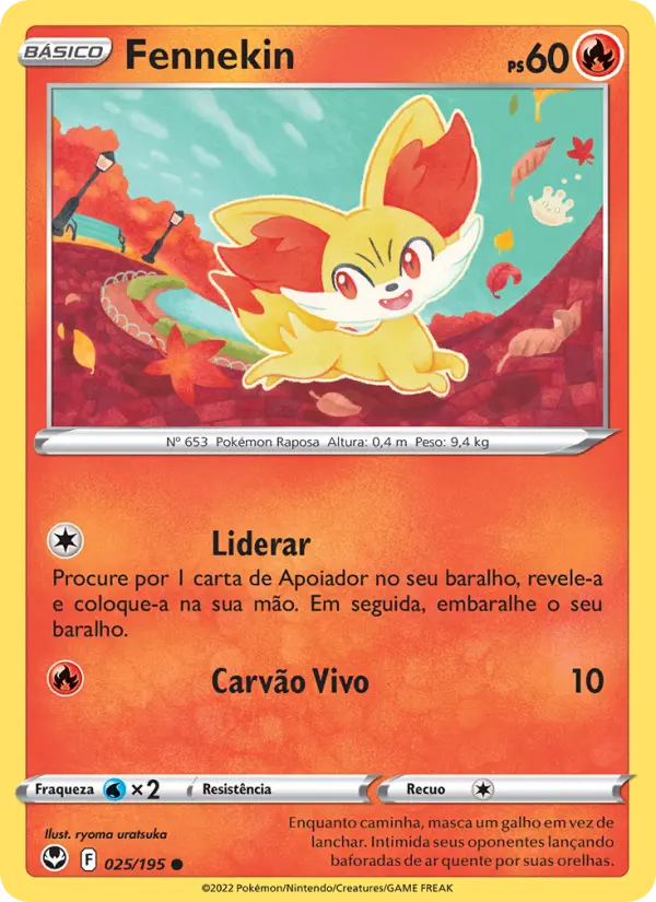 Fennekin - Tempestade Prateada