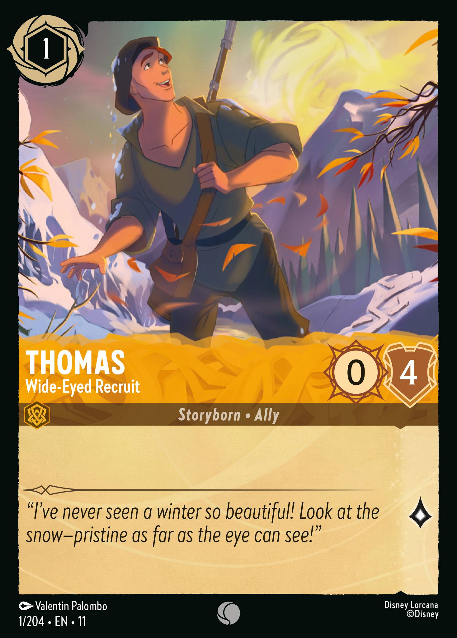 Thomas - Wide-Eyed Recruit
