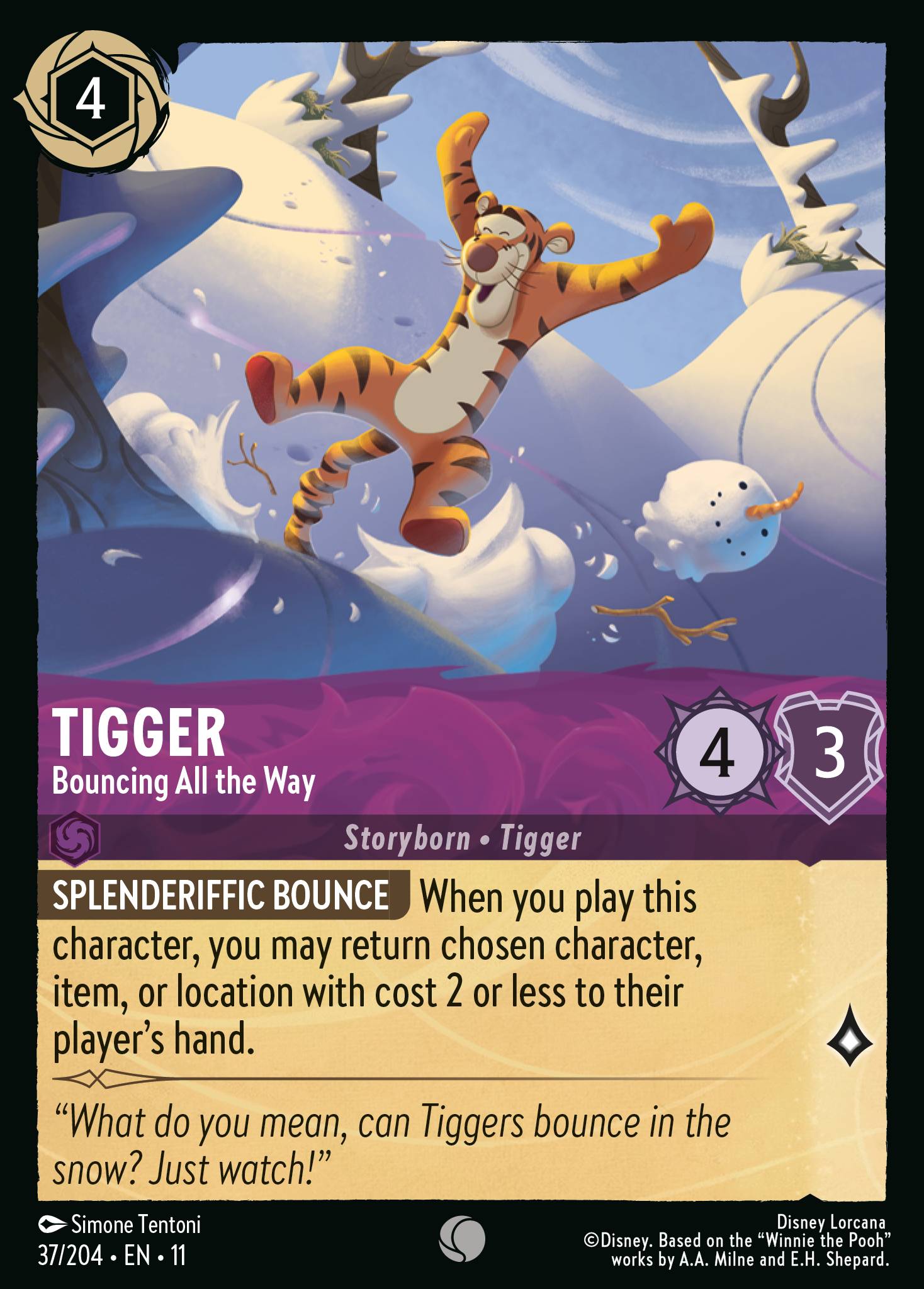Tigger - Bouncing All the Way