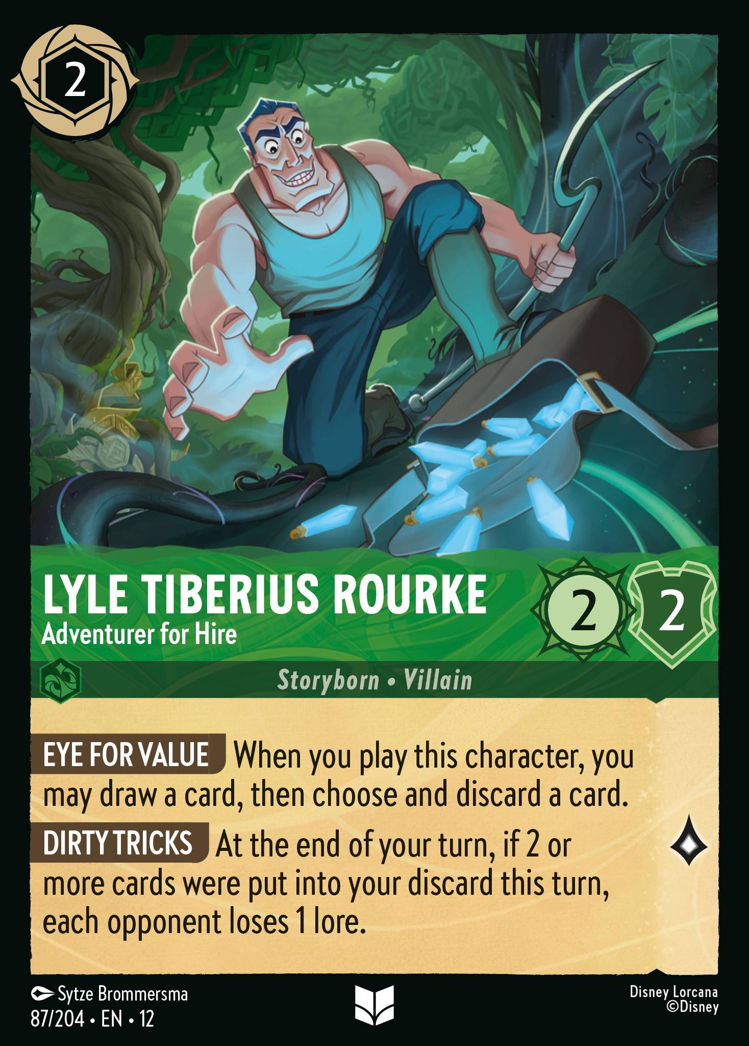 Lyle Tiberius Rourke - Adventurer for Hire