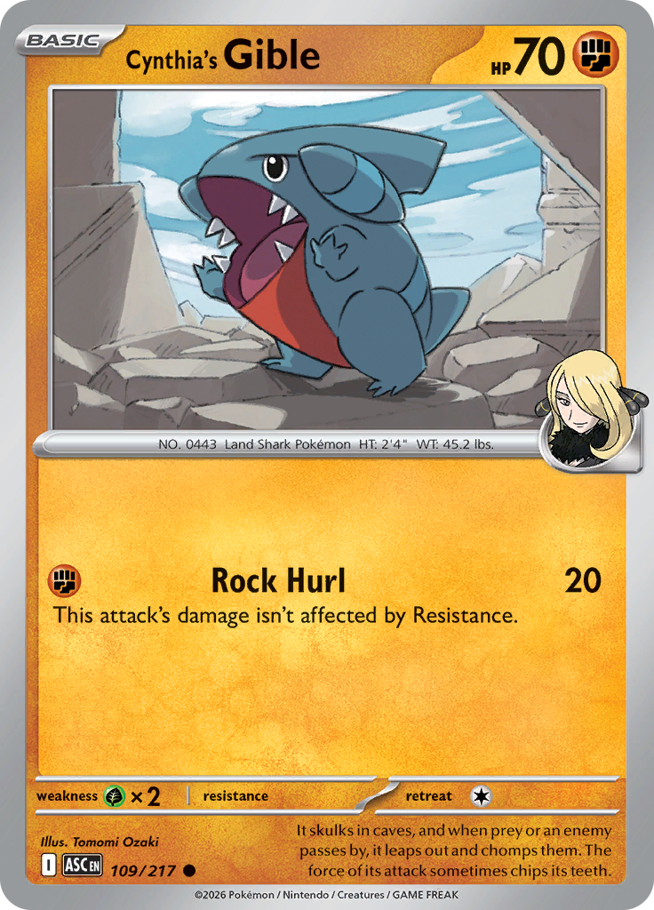 Cynthia's Gible