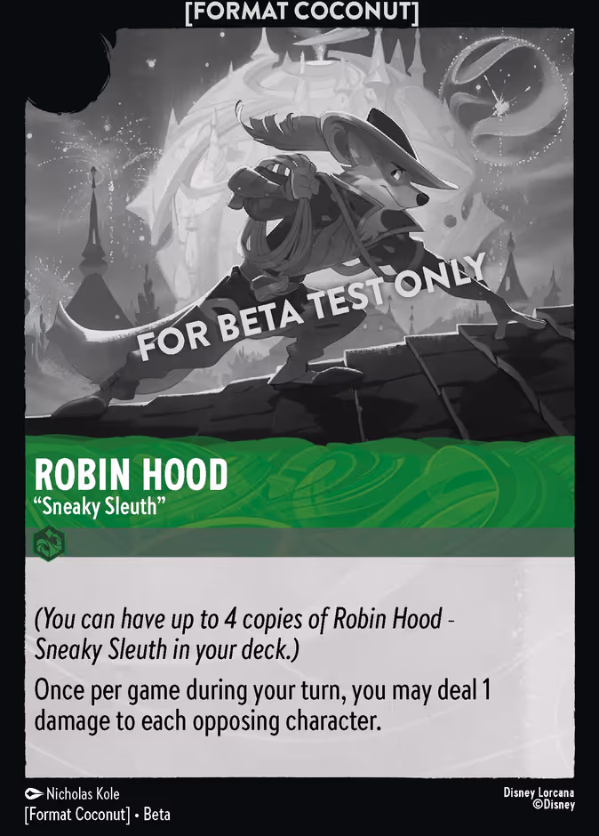 Robin Hood - Sneaky Sleuth - Format Coconut