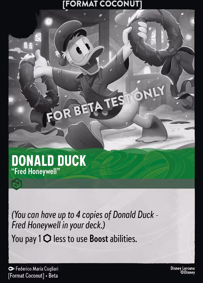 Donald Duck - Fred Honeywell - Format Coconut