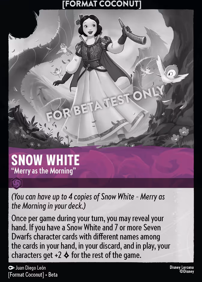 Snow White - Merry as the Morning - Format Coconut