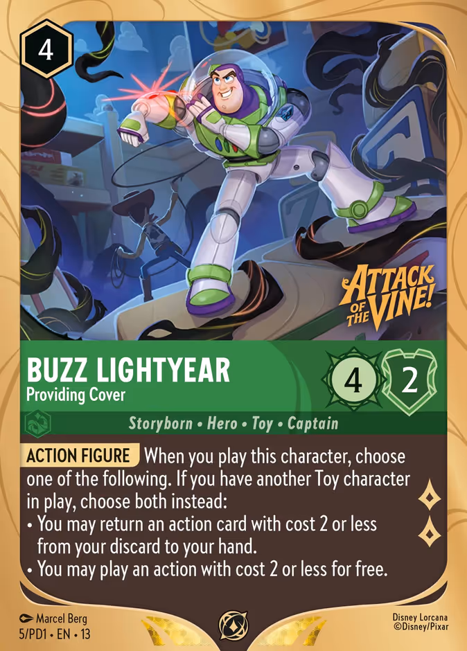 Buzz Lightyear - Providing Cover - PD1