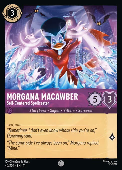 Morgana Macawber - Self-Centered Spellcaster