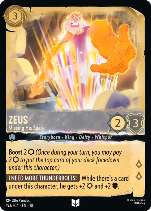 Zeus - Missing His Spark