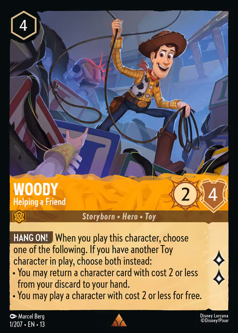 Woody - Helping a Friend
