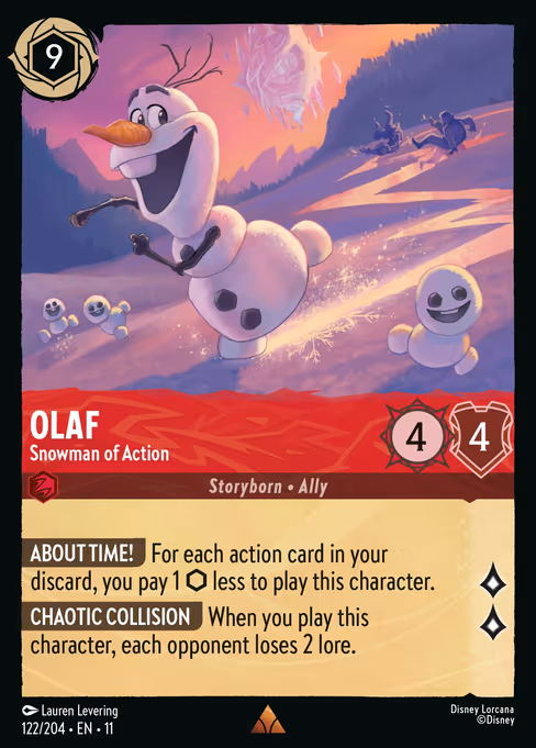 Olaf - Snowman of Action