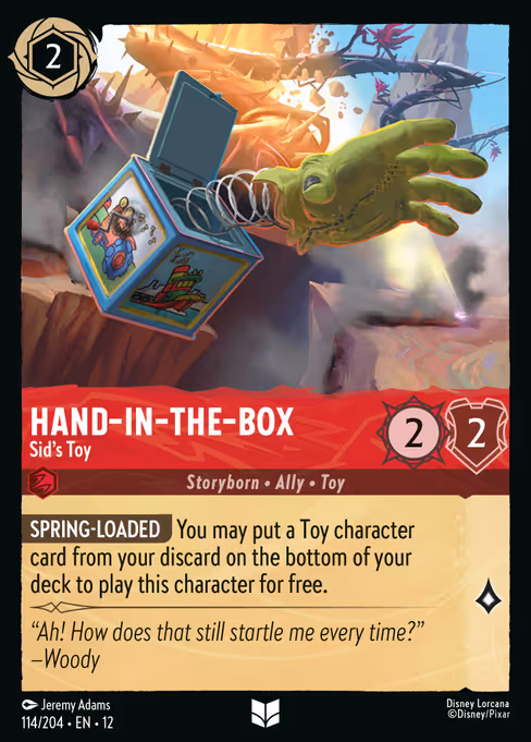 Hand-in-the-Box - Sid's Toy