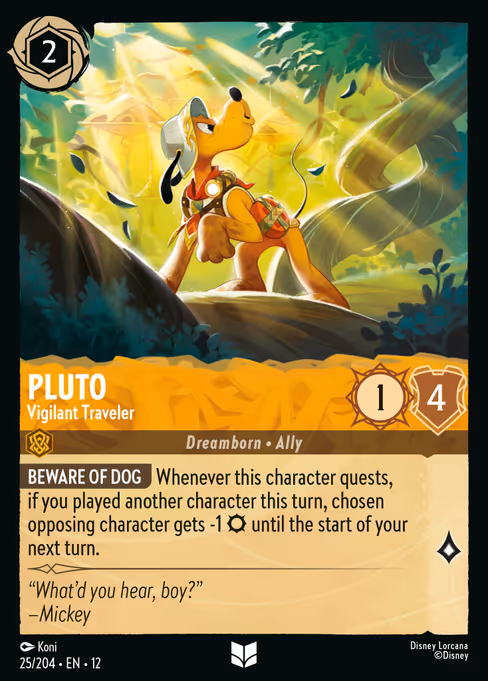 Pluto - Vigilant Traveler