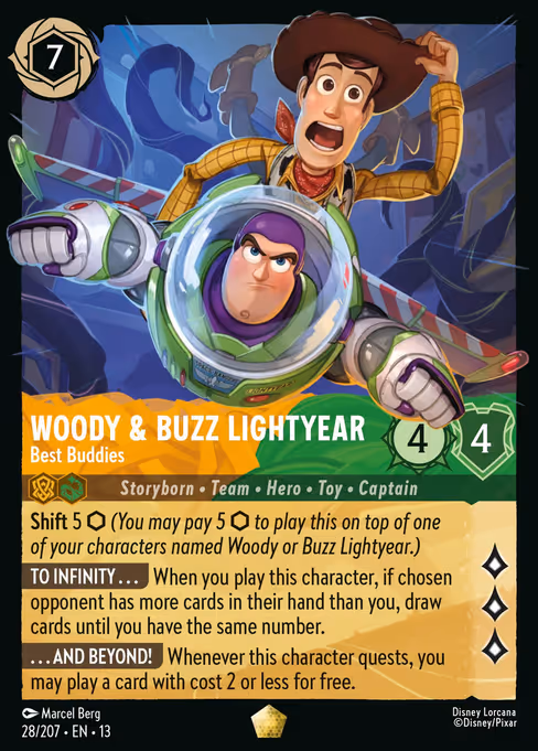 Woody & Buzz Lightyear - Best Buddies