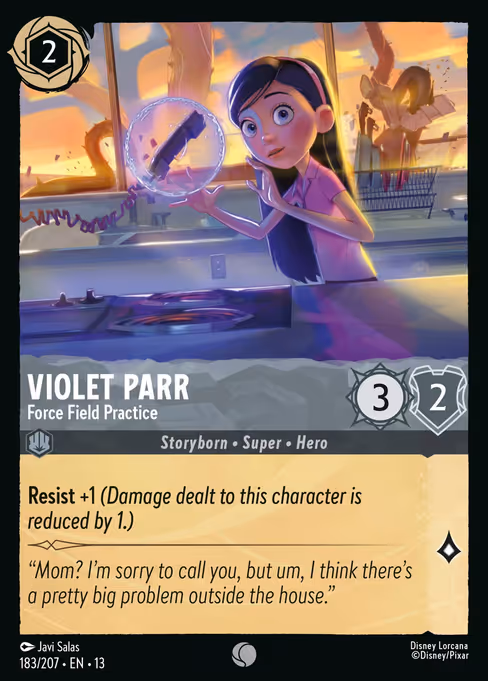 Violet Parr - Force Field Practice