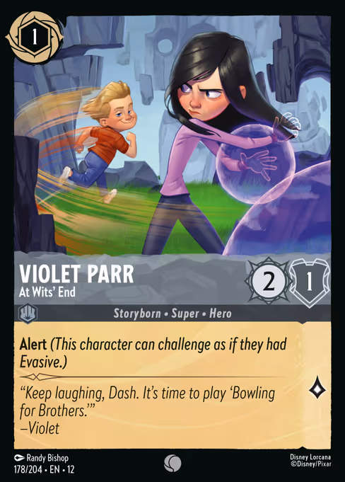 Violet Parr - At Wits' End