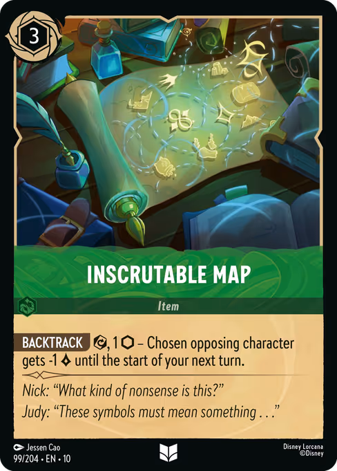 Inscrutable Map
