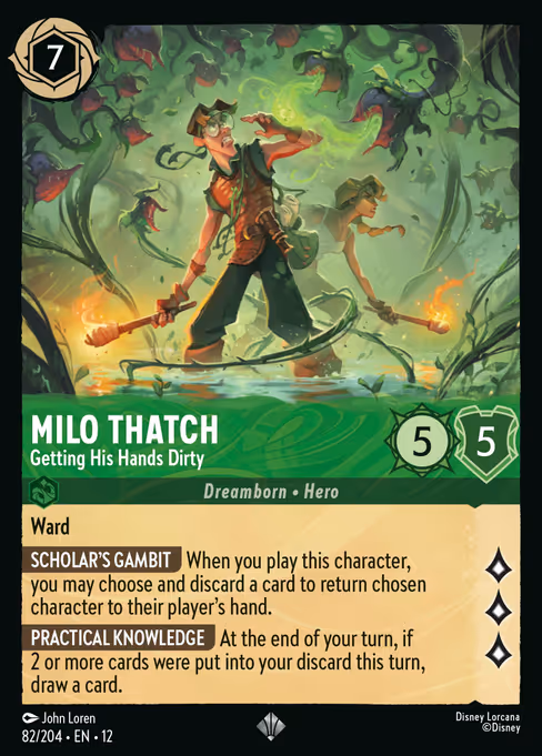 Milo Thatch - Getting His Hands Dirty