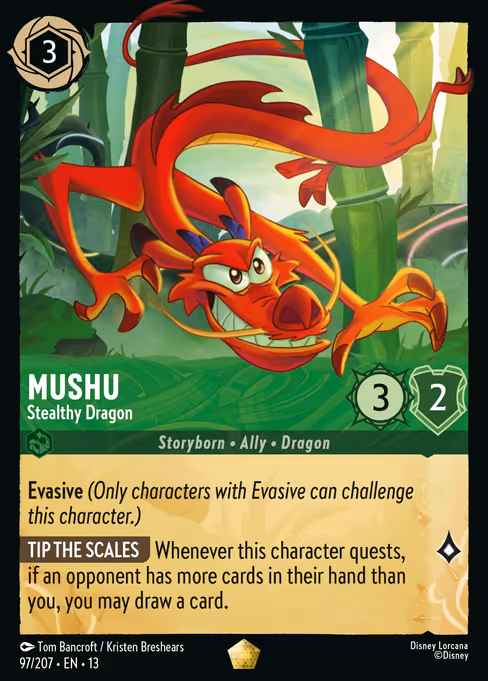 Mushu - Stealthy Dragon
