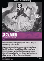 Snow White - Merry as the Morning