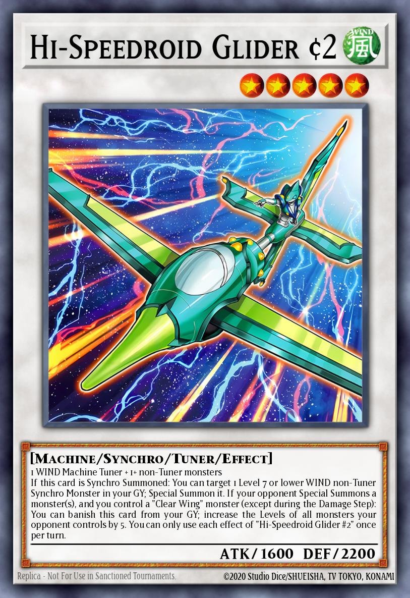 Hi-Speedroid Glider #2 - Legendary Arc-V Decks