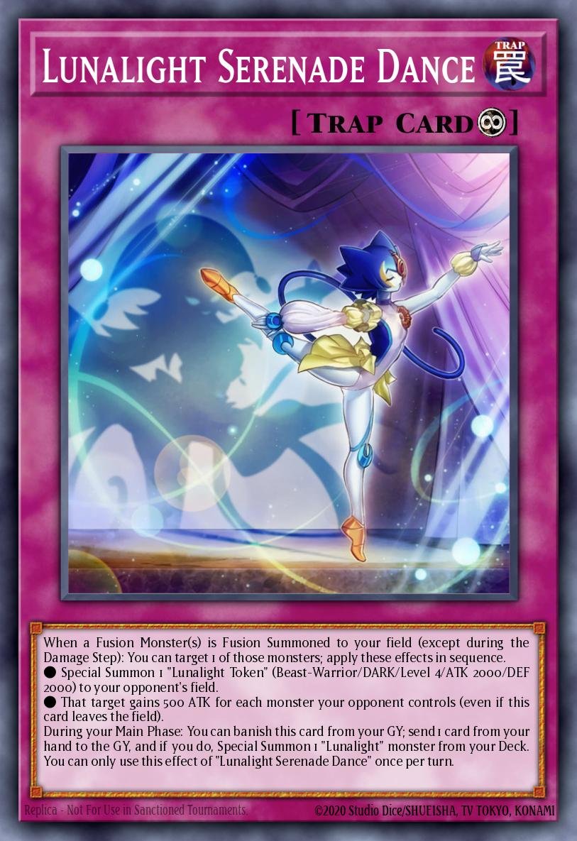 Dança da Serenata Luzlunar - Legendary Arc-V Decks