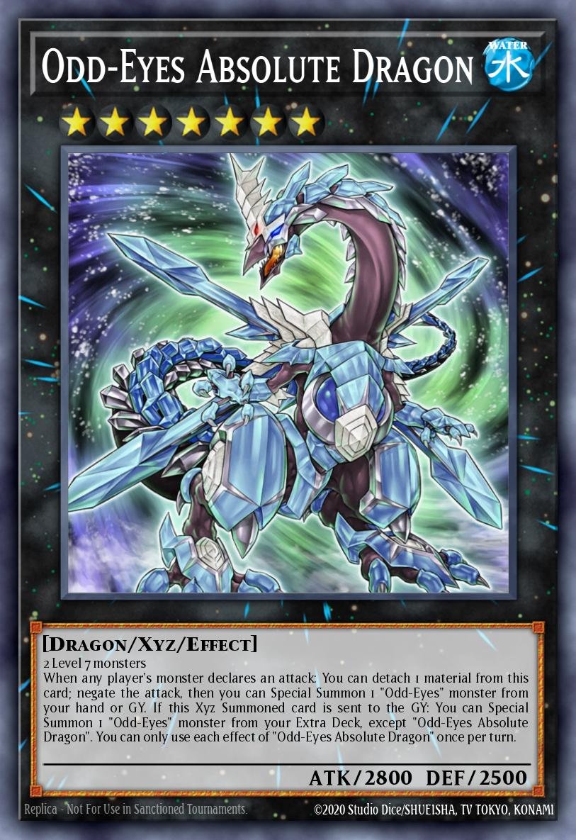 Dragão Absoluto de Olhos Anômalos - Legendary Arc-V Decks