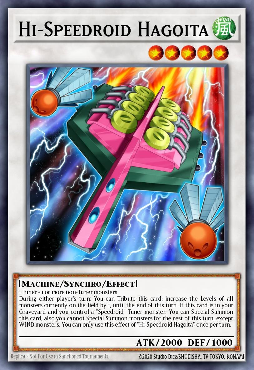 Alta-Velocidaroide Hagoita - Legendary Arc-V Decks