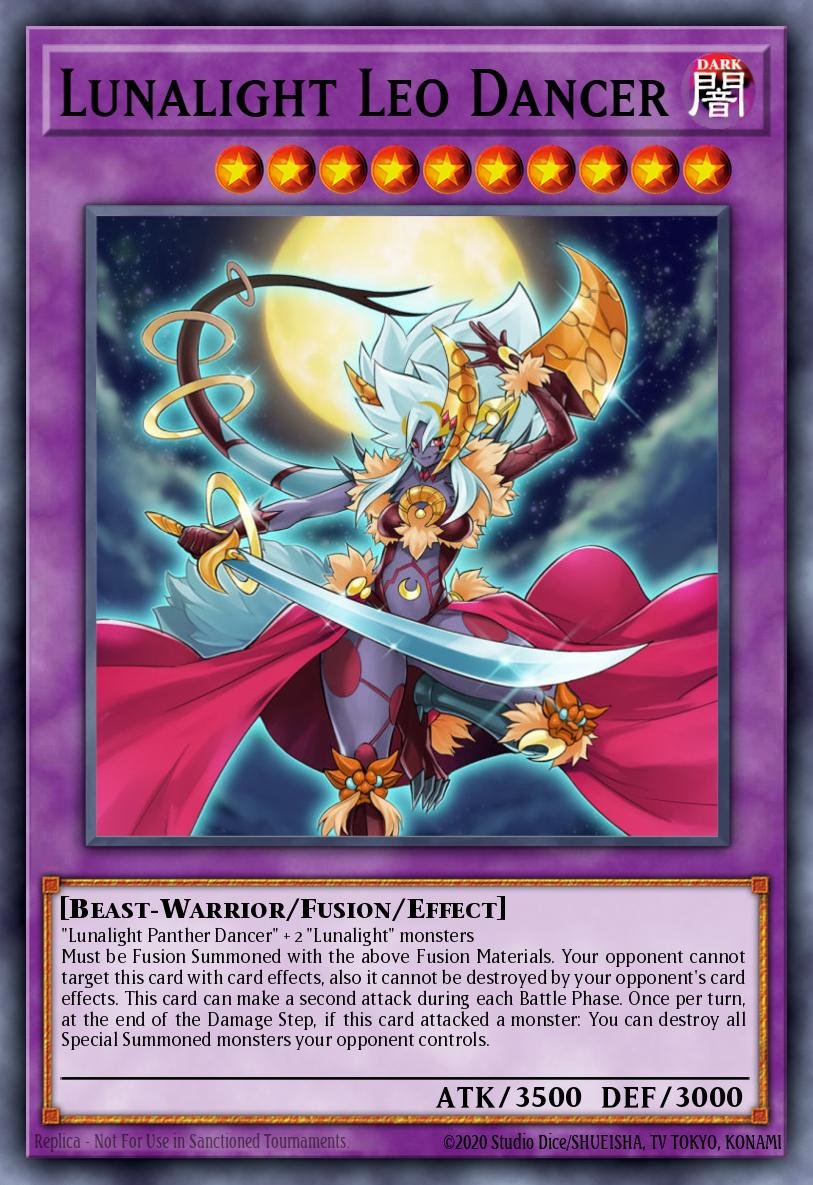 Leoa Dançarina Luzlunar - Legendary Arc-V Decks