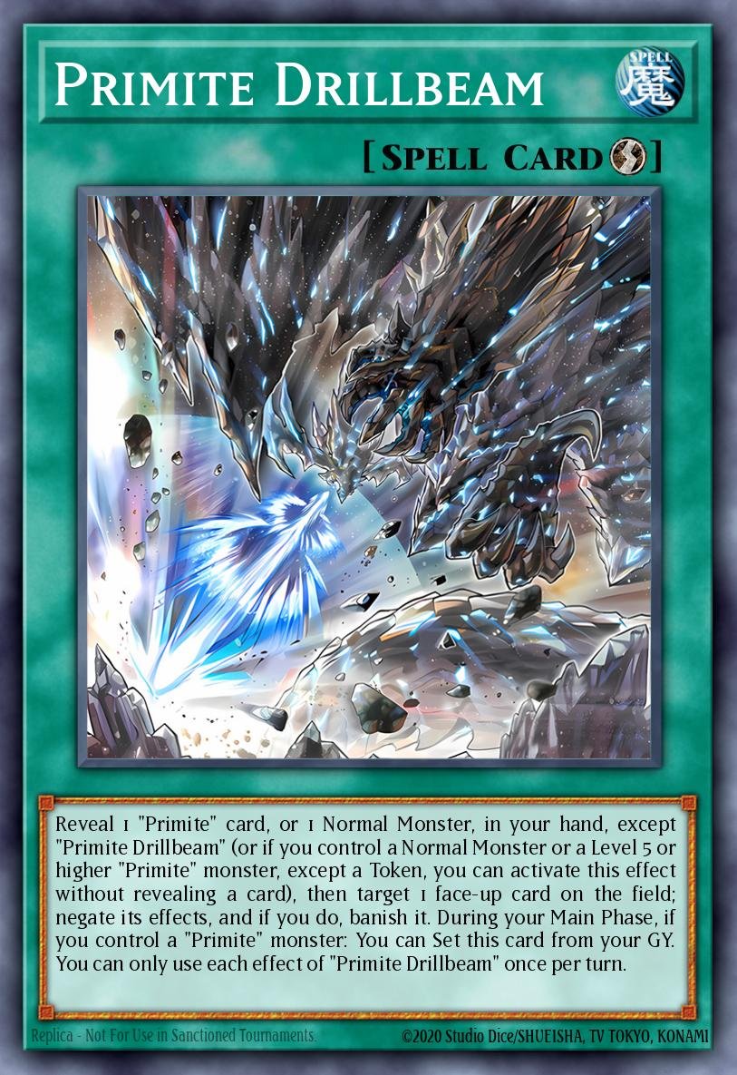 Primite Drillbeam - Legendary Arc-V Decks