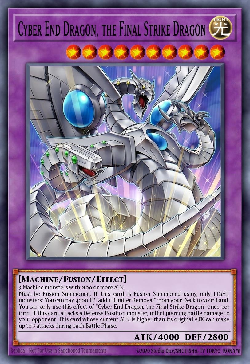 Cyber End Dragon, the Final Strike Dragon - Magnificent Maestros