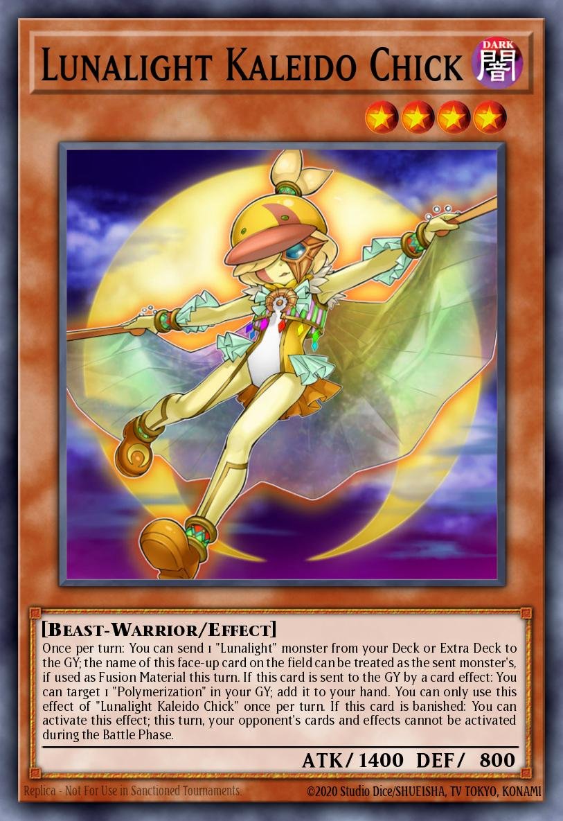 Caleido Filhote Luzlunar - Legendary Arc-V Decks