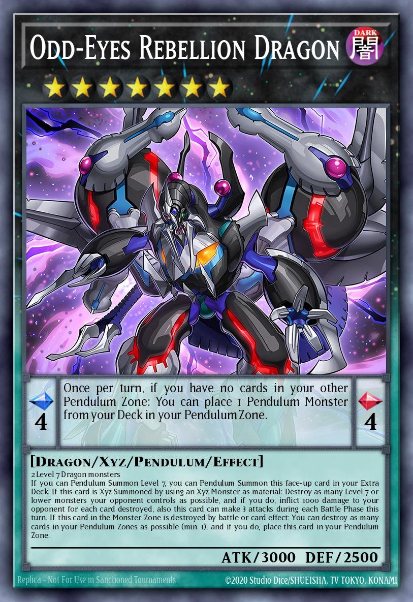 Dragão da Rebelião de Olhos Anômalos - Legendary Arc-V Decks