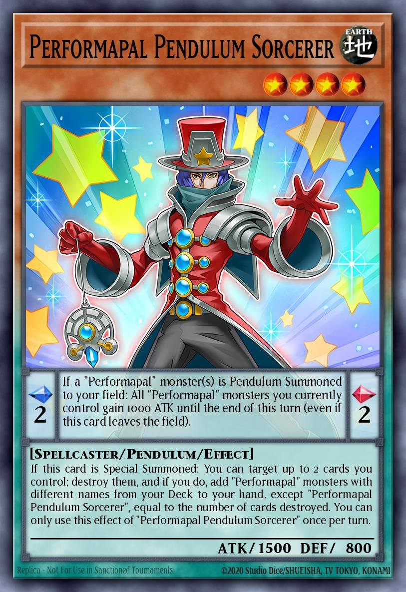 Camarartista Feiticeiro Pêndulo - Legendary Arc-V Decks