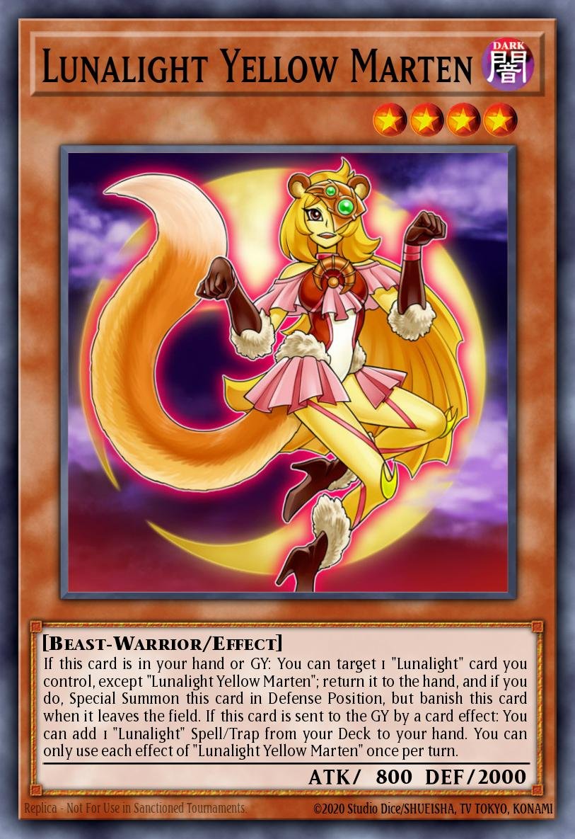 Marta Amarela Luzlunar - Legendary Arc-V Decks