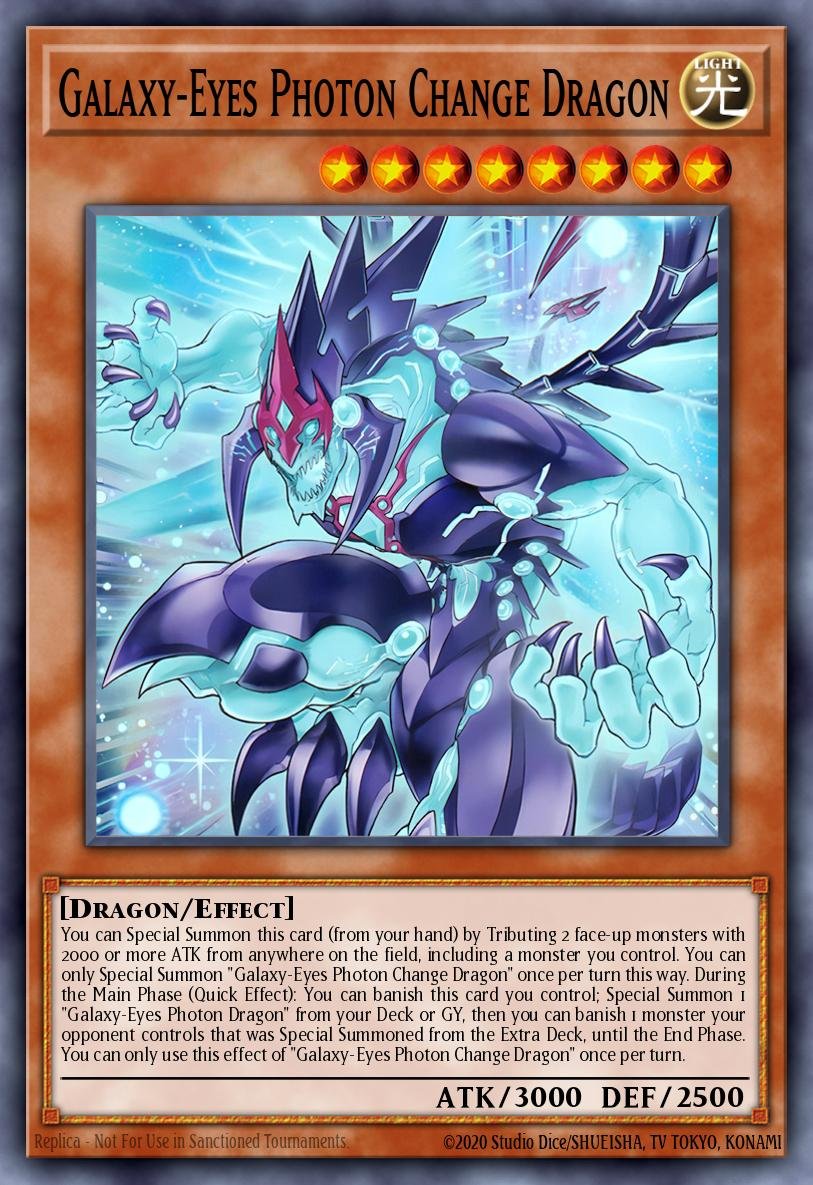 Galaxy-Eyes Photon Change Dragon - Magnificent Maestros