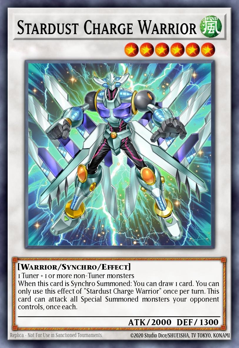 Guerreiro Algoz da Poeira Estelar - Legendary Arc-V Decks