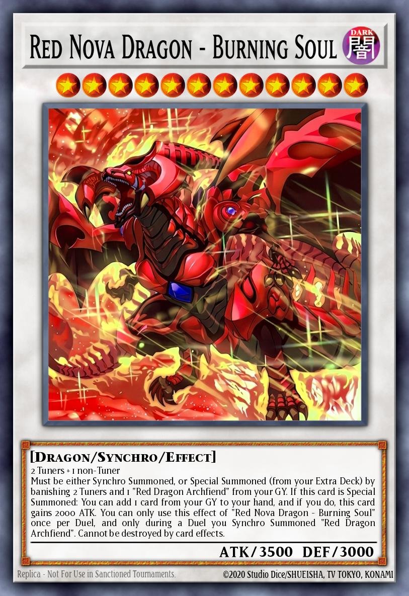 Red Nova Dragon - Burning Soul - Magnificent Maestros