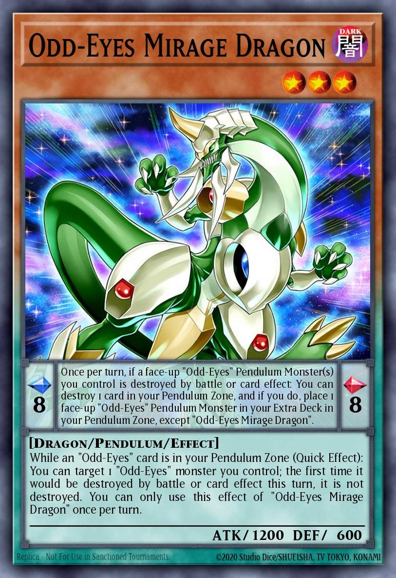 Dragão Miragem de Olhos Anômalos - Legendary Arc-V Decks