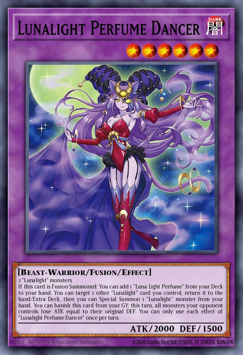 Lunalight Perfume Dancer - Legendary Arc-V Decks