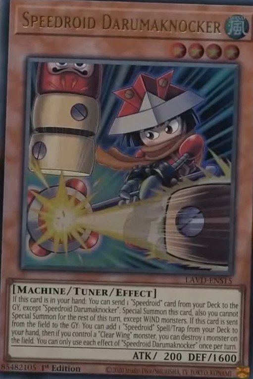 Speedroid Darumaknocker - Legendary Arc-V Decks