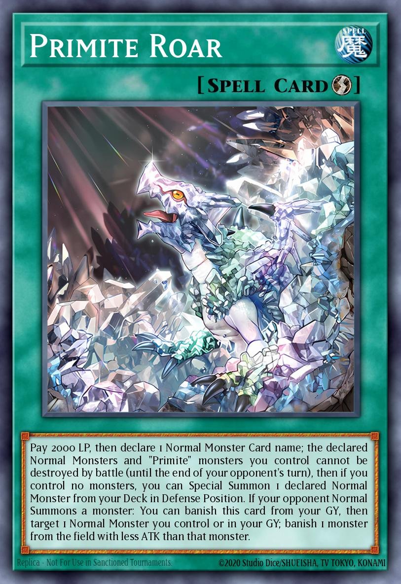 Primite Roar - Legendary Arc-V Decks