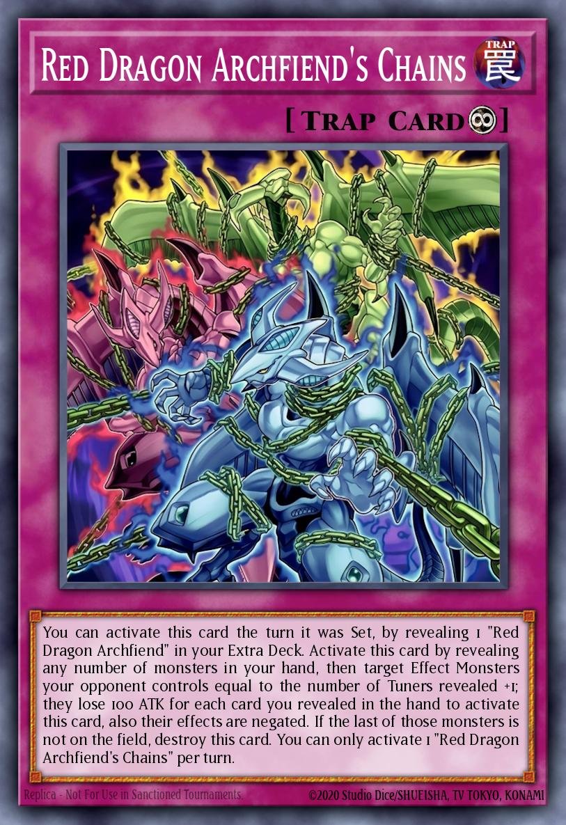 Red Dragon Archfiend's Chains - Magnificent Maestros