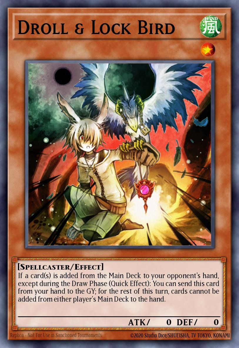 Droll & Pássaro Fechadura - Legendary Arc-V Decks