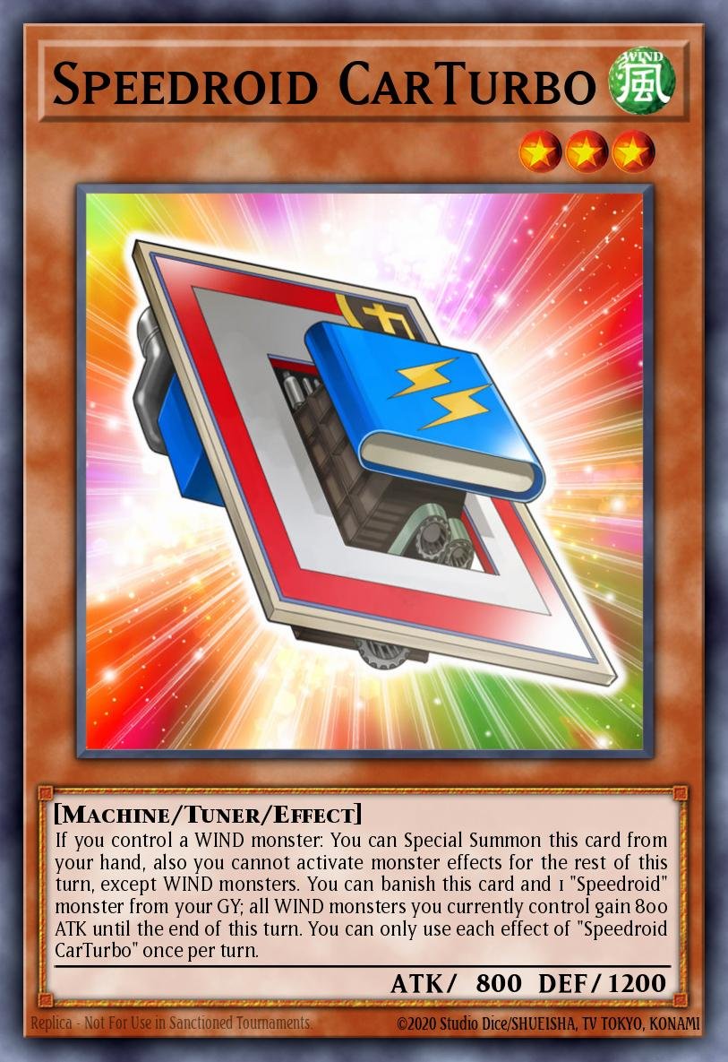 Velocidaroide CarroTurbo - Legendary Arc-V Decks