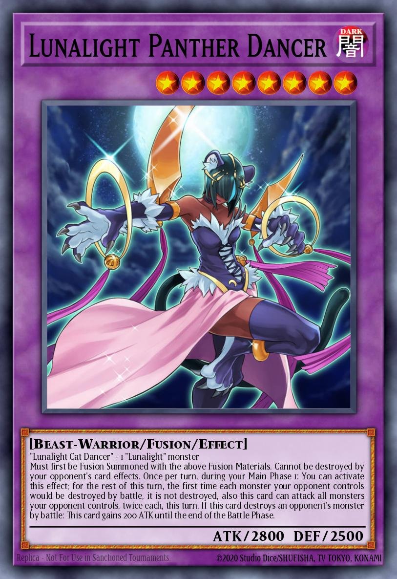 Pantera Dançarina Luzlunar - Legendary Arc-V Decks