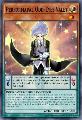 Performapal Odd-Eyes Valet