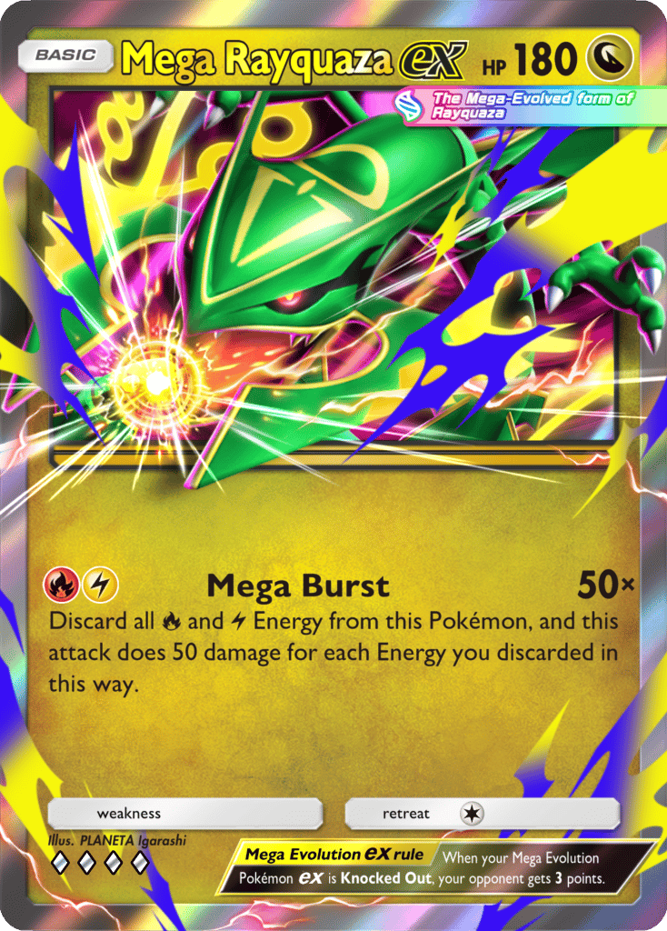 Mega Rayquaza ex, Ruler of the Skies (Divulgação/The Pokémon Company)
