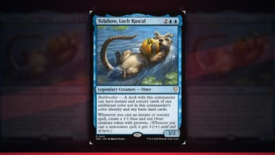 Tolabow, Loch Rascal, carta de Mystery Booster Commander Edition (Divulgação/Wizards of the Coast)