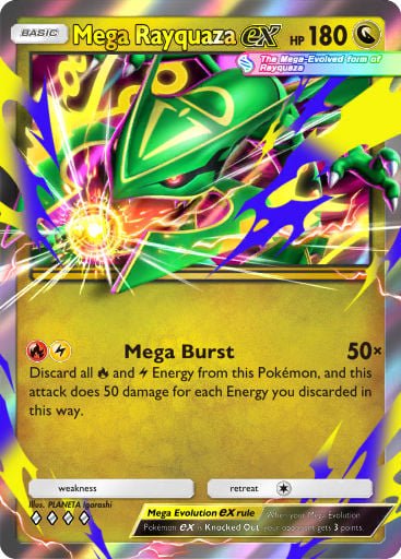 Mega Rayquaza ex, Ruler of the Skies (Divulgação/The Pokémon Company)